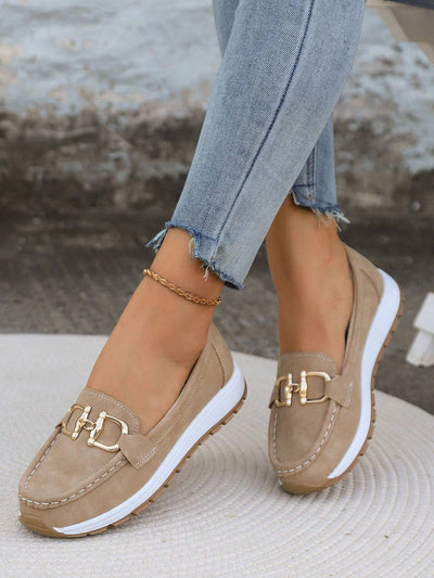 Rose | Flat Buckle Loafers