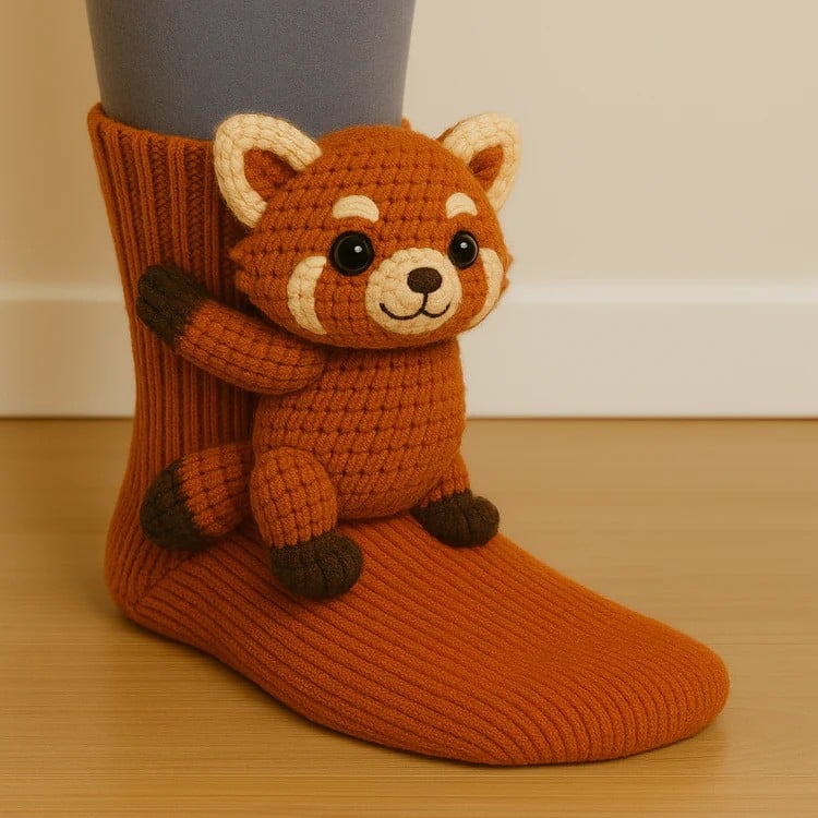 Vera | Cozy Animal Knit Socks