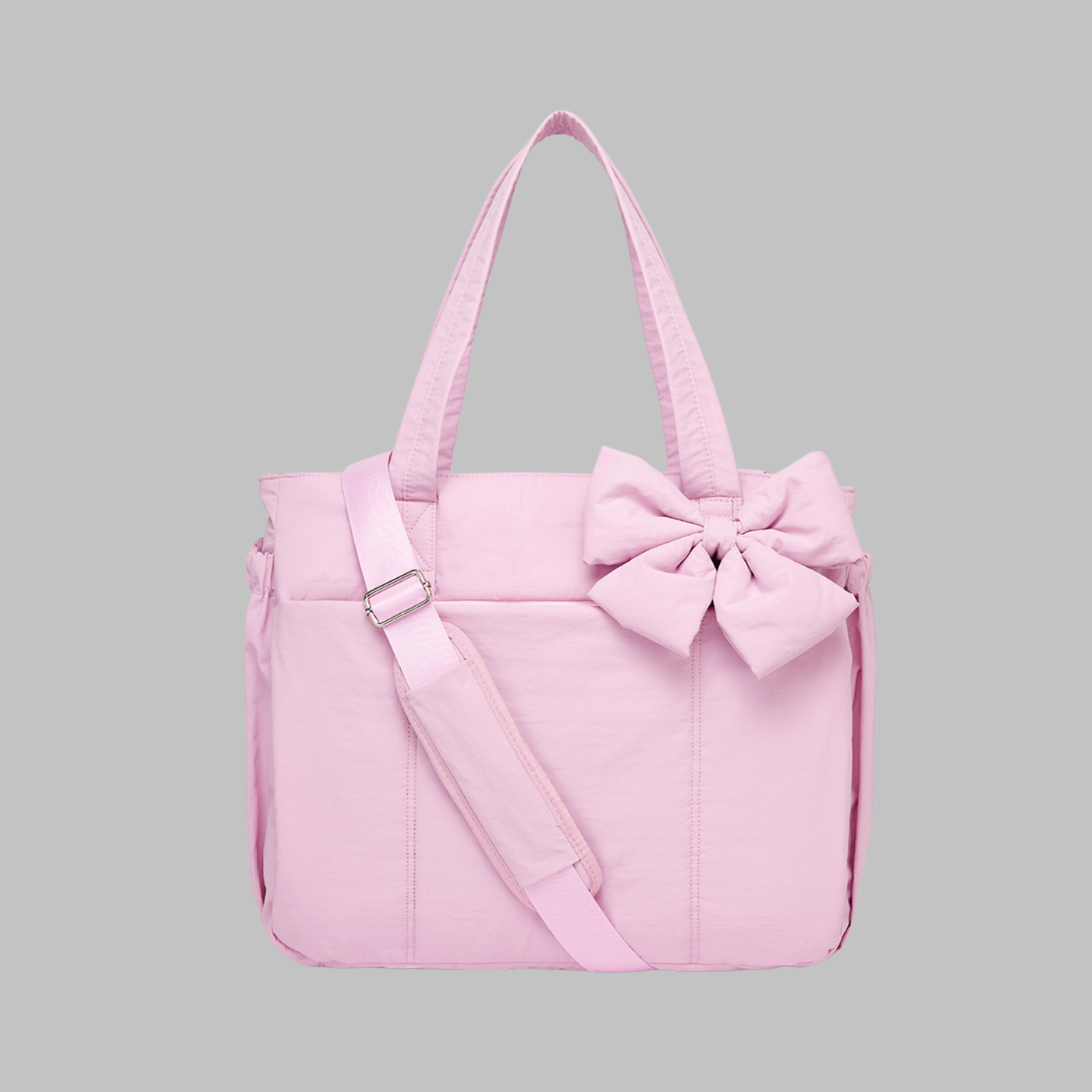 LEILANI™ - Chic Bow Laptop Friendly Puffy Handbag