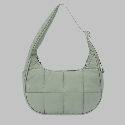 ZARIAH™ - Chic Mini Puffer Crescent Shoulder Bag