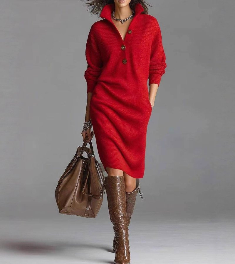 Carmen | Warm Knit Dress