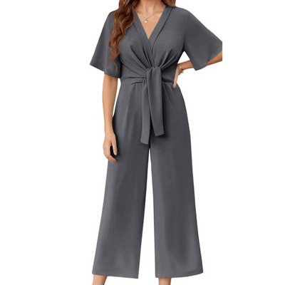 GABRIELLA™ - Elegant Summer Tie Knot Jumpsuits
