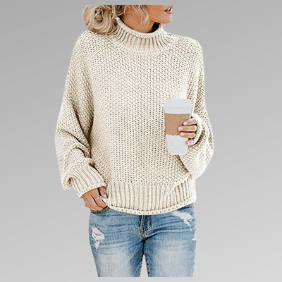 Braelyn | Pullover with High Collar