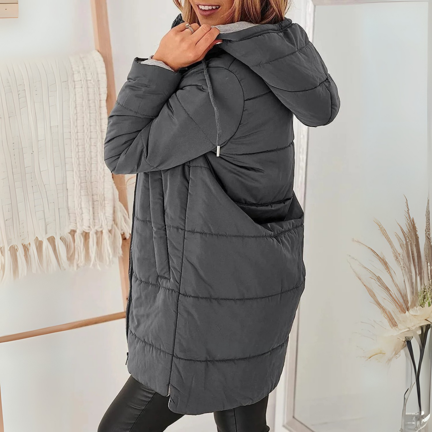 Daisy | Casual Hooded Puffer Down Jacket