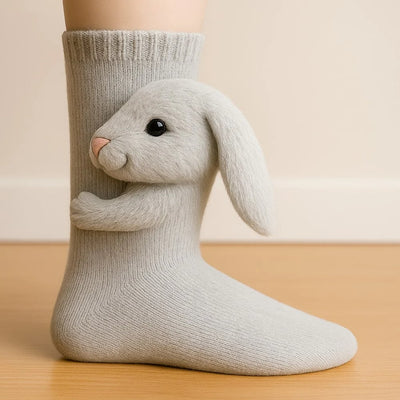 Vera | Cozy Animal Knit Socks