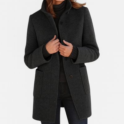 Julia | Ladies Coat with High Collar