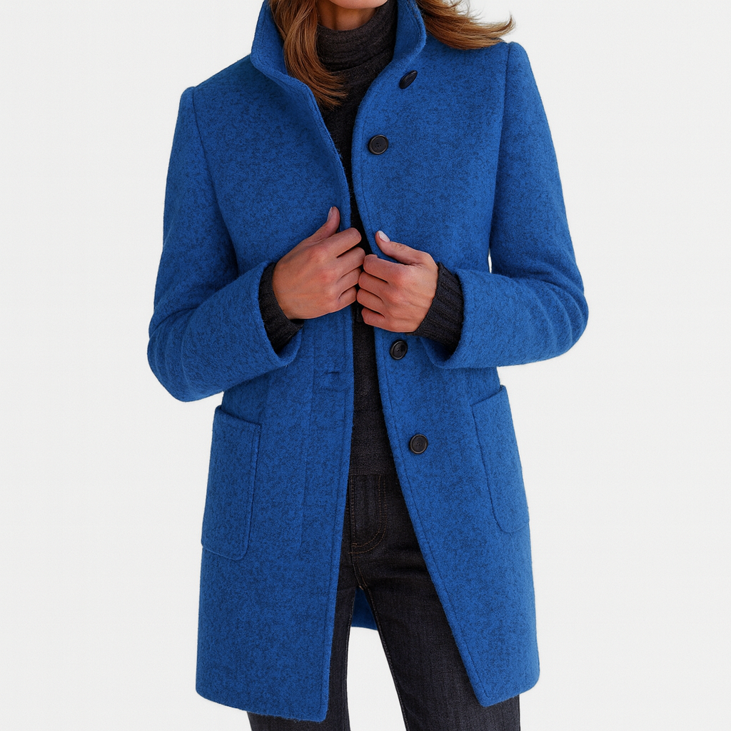 Julia | Ladies Coat with High Collar
