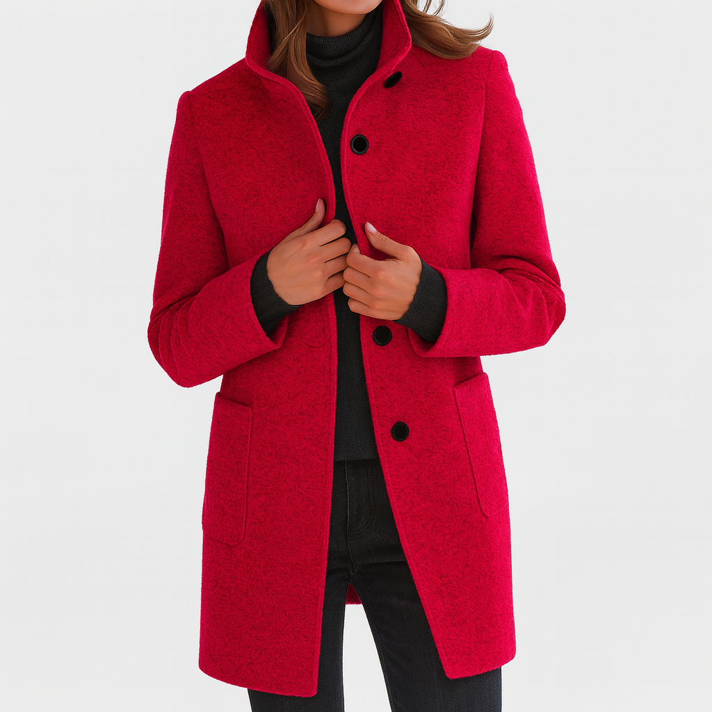 Julia | Ladies Coat with High Collar