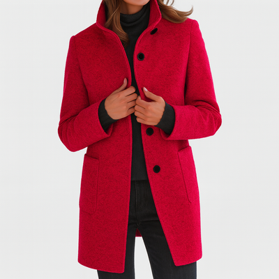 Julia | Ladies Coat with High Collar