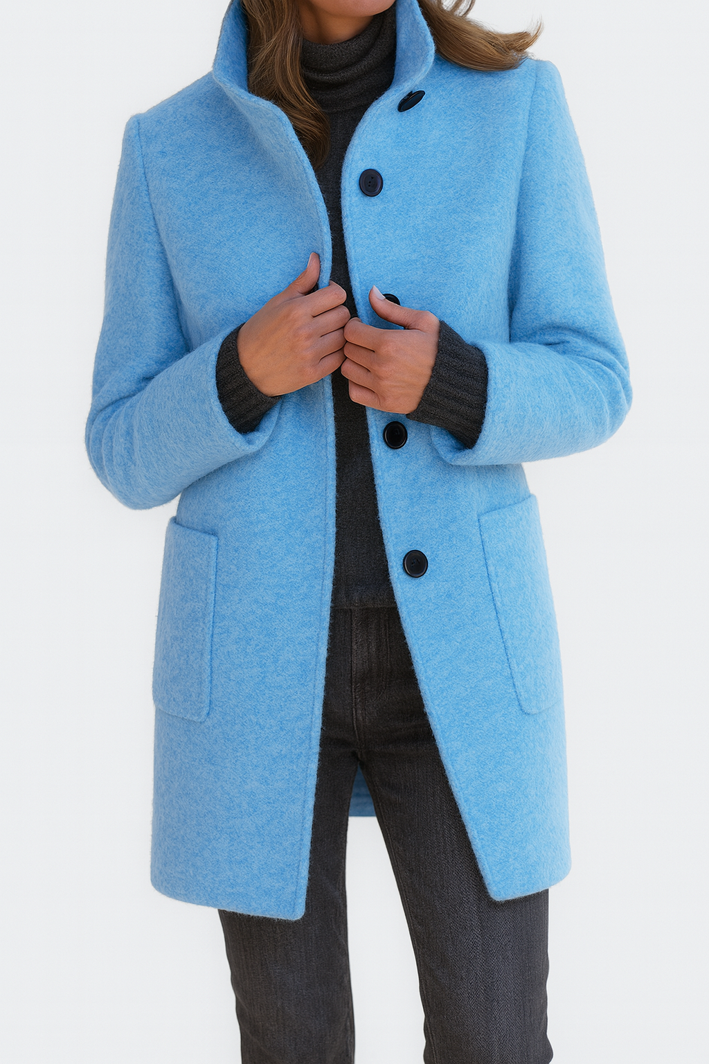 Julia | Ladies Coat with High Collar