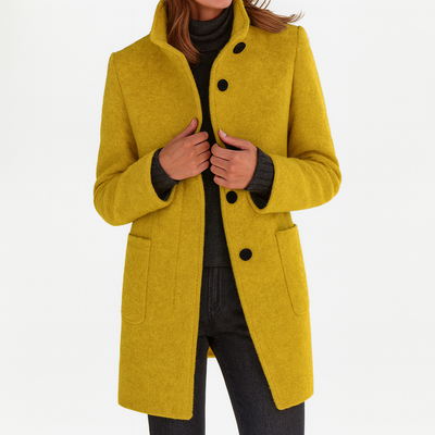 Julia | Ladies Coat with High Collar