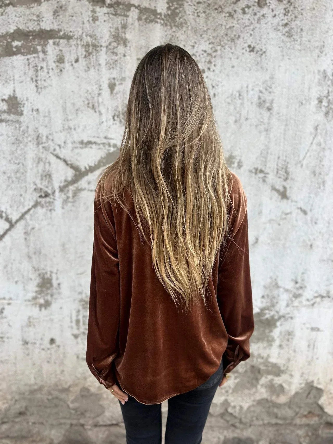 DAHLIA™ - Soft Velvet Shirt