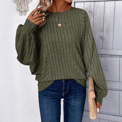 TIANA™ - Casual Loose Fit Long Sleeve Blouse