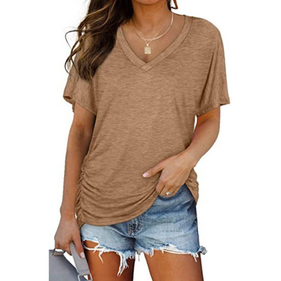 EILY™ - Classic V-Neck Loose Fit Shirt
