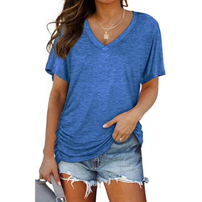 EILY™ - Classic V-Neck Loose Fit Shirt