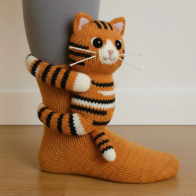 Vera | Cozy Animal Knit Socks